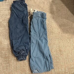 Kids Denim Look Pants set